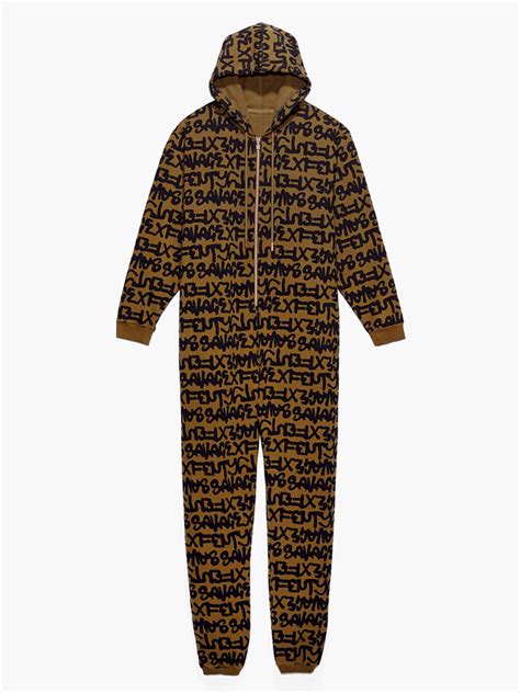 savage fenty onesie|fenty hooded onesie cotton.